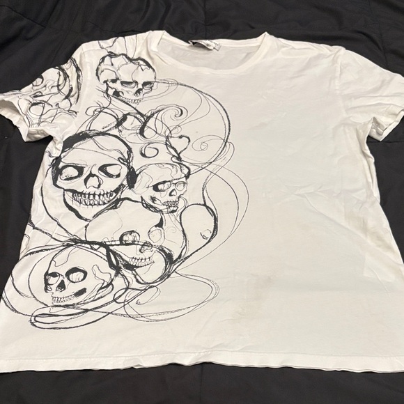 Alexander McQueen White T-Shirt - Picture 1 of 8